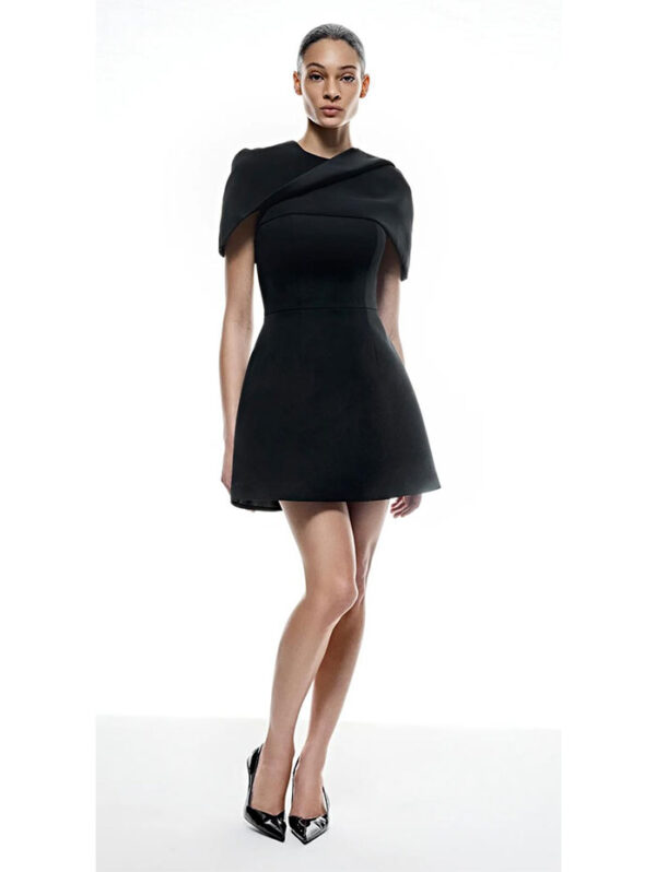 Bolero Detaylı Mini Abiye Elbise